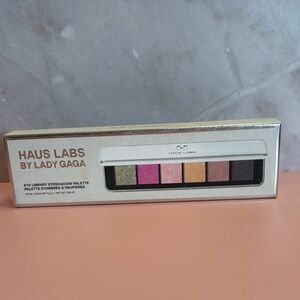 Haus Labs By Lady Gaga Eye Library Eyeshadow Palette - Pink, Gold, Orange, Black